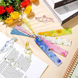 8 Pcs Acrylic Dried Flower Resin Thumb Book Holder