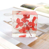 8 Pcs Dried Flower Epoxy Resin Molds DIY Crafts Silicone Mould