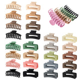 8 Pcs Acrylic Hairpin Claw Clips for Women Girls Hair Accessories Barrettes
