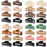 8 Pcs Acrylic Hairpin Claw Clips for Women Girls Hair Accessories Barrettes