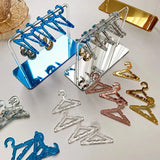 8 Pcs Hangers Shaped Jewelry Holder Earrings Display Racks Hanging Stand Storage