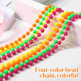 Neon Beads Bracelets & Necklaces Set for Girls & Women