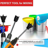 8 Pcs Resin Mixer Epoxy Drill Reusable Multipurpose Epoxy For Mixing