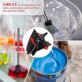 8 Pcs Resin Mixer Epoxy Drill Reusable Multipurpose Epoxy For Mixing