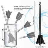 8 Pcs Resin Mixer Epoxy For Powerful Mixing Reusable Multipurpose Epoxy
