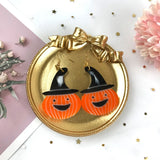 8 Pcs Halloween Earrings Resin Mold Ear Drop Dangle Silicone Mould DIY Jewelry