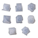 8 Pcs/Set Epoxy Mold UV Resin DIY Dice Mould