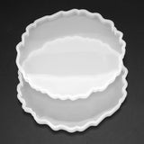 8 Pcs Silicone Agate Coaster Resin Casting Making Mold