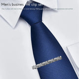 8 Pcs Tie Clips Set for Men with Box