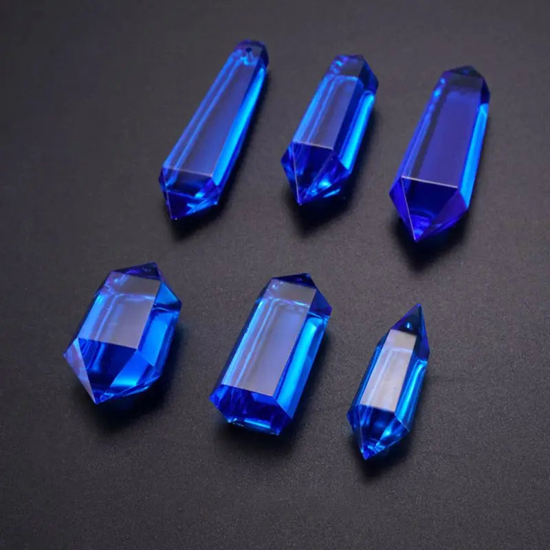 8 Pcs Crystal Epoxy Mould DIY Pendant Necklace Jewelry Silicone Mold Set