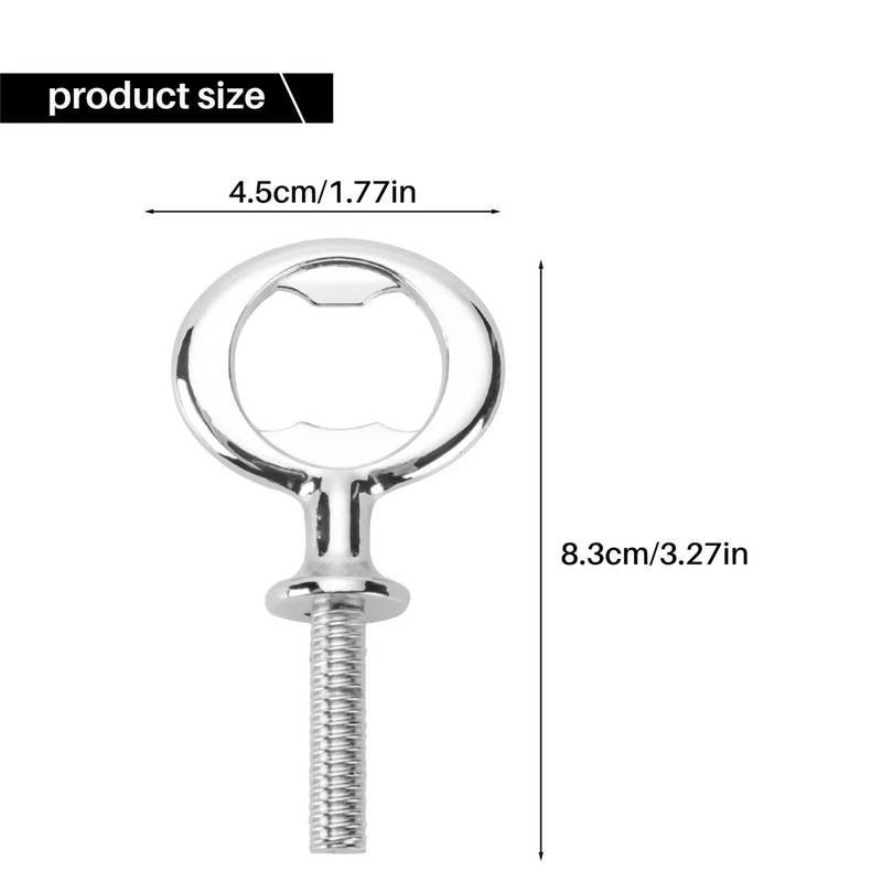 8-Piece Metal Bottle Opener DIY Craft Beer Kit
