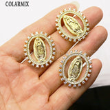 Jesus Necklace Pendants Retro Women Accessories Beads 7395