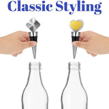 Metal Cork Wine Stopper Kit for Wedding Party Bar Turning