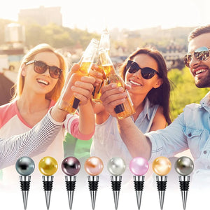 Metal Cork Wine Stopper Kit for Wedding Party Bar Turning