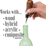 Metal Cork Wine Stopper Kit for Wedding Party Bar Turning