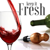 Metal Cork Wine Stopper Kit for Wedding Party Bar Turning