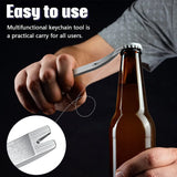 8-Piece Mini Pry Bar Stainless Steel Flat Bar Multifunction Small Pry Bar Set