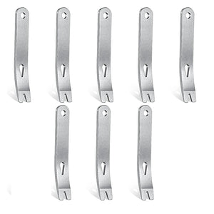 8-Piece Mini Pry Bar Stainless Steel Flat Bar Multifunction Small Pry Bar Set