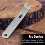 8-Piece Mini Pry Bar Stainless Steel Flat Bar Multifunction Small Pry Bar Set