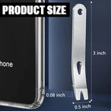 8-Piece Mini Pry Bar Stainless Steel Flat Bar Multifunction Small Pry Bar Set