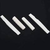 8 Sets 6 String Acoustic Guitar Bone Bridge Saddle & Nut Real Bone