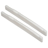 8 Sets 6 String Acoustic Guitar Bone Bridge Saddle & Nut Real Bone