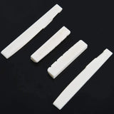 8 Sets 6 String Acoustic Guitar Bone Bridge Saddle & Nut Real Bone