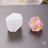 8 Shapes Silicone Mould Dried Flower Resin Craft Mold