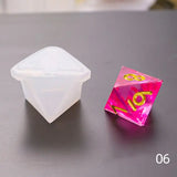 8 Shapes Silicone Mould Dried Flower Resin Craft Mold