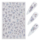 8 Sheets Epoxy Resin Mold Filler UV Butterfly Stickers DIY Crafts
