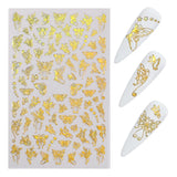8 Sheets Epoxy Resin Mold Filler UV Butterfly Stickers DIY Crafts