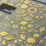 8 Sheets UV Epoxy Resin Filler Stickers for Crafts Jewelry Making