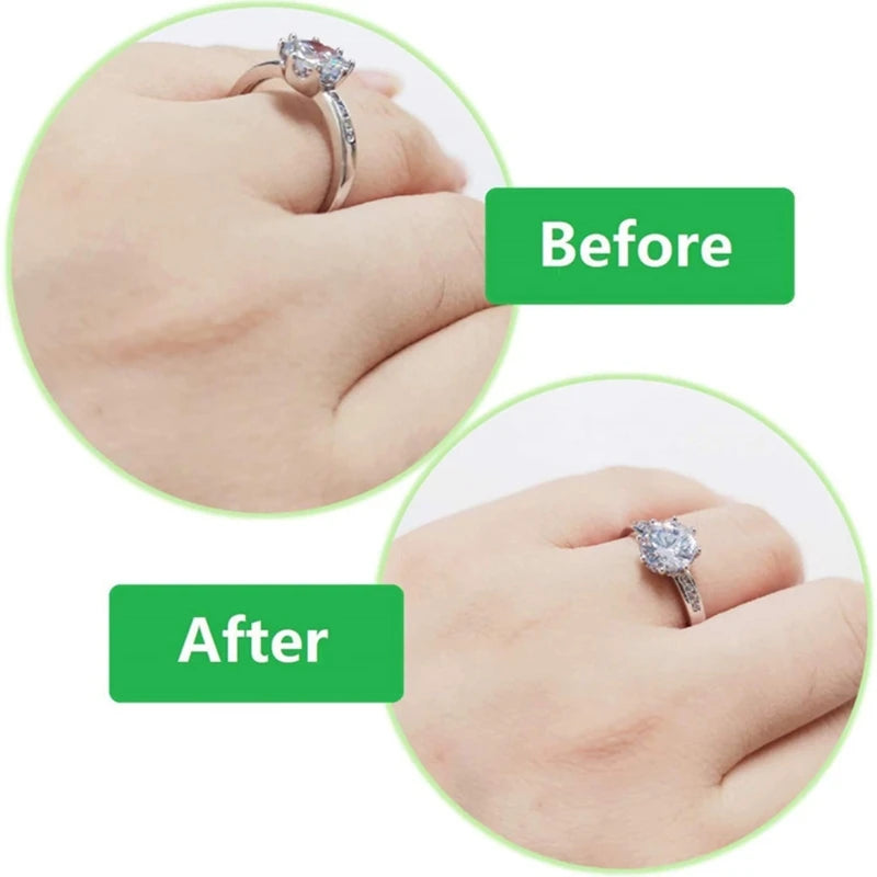 Invisible Clear Ring Size Adjuster Resizer Loose Rings Reducer Ring Sizer