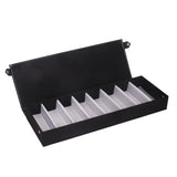 8 Slots Novelty Sunglass Organizer Leather Eyeglasses Collector