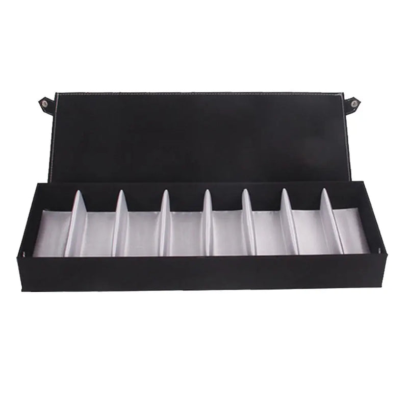 8 Slots Novelty Sunglass Organizer Leather Eyeglasses Collector