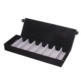 8 Slots Novelty Sunglass Organizer Leather Eyeglasses Collector