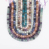 Lapis Opal Purple Quartz Crystal Loose Beads Necklace Pendant Bangle DIY