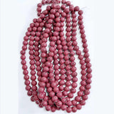 10mm Glass Beads Strand - 8 Strands of 38pcs each - DIY Jewelry Making for Women