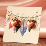 100pcs 6*6 cm Earring Necklace Display Cards Jewelry Card