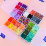 3mm Glass Beads Jewelry Making Kit for Kids - Czech Seed Beads