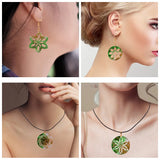 Flower Hollow Earring Ornaments Silicone Mold DIY Gift Jewelry Making Resin Mold
