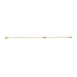 S925 Silver Plated 14K Bracelet Versatile Daily Fine Jewelry for Women