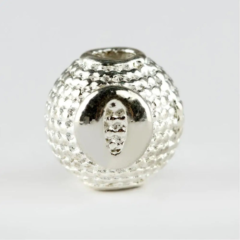 8mm Silver Metal Rosary Letter