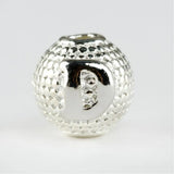 8mm Silver Metal Rosary Letter Case