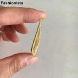 8 pcs Brass Filigree Rhombus Charms Gold Silver Raw DIY HY