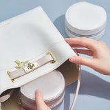 Portable Leather Jewelry Box Storage Display Stand