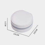 Portable Leather Jewelry Box Storage Display Stand