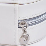 Portable Leather Jewelry Box Storage Display Stand