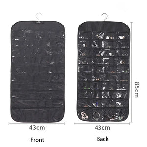 Double-Sided Wall Hanging Jewelry Organizer