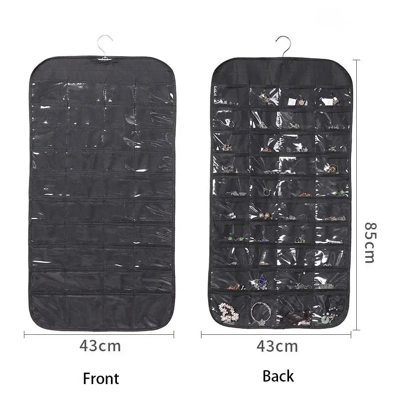 Double-Sided Wall Hanging Jewelry Organizer